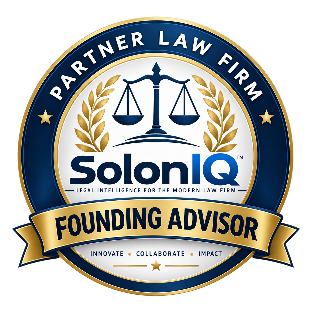 SolonIQ Founding Advisor seal